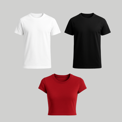 3X2 REMERAS BASICAS LISAS