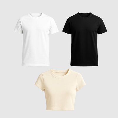 3X2 REMERAS BASICAS LISAS