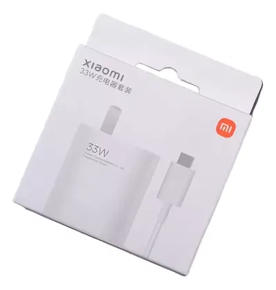 CARGADOR XIAOMI 33W + CABLE MICRO USB