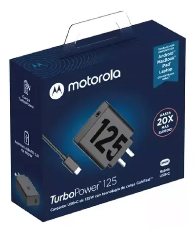 Cargador Turbo Power 125W Motorola