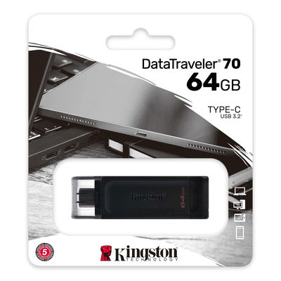 PENDRIVE KINGSTON 64GB USB-C 3.0
