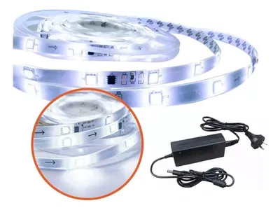Tira Led Blanco Frío 5 metros Interior/Exterior