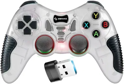 Joystick Gamer Inalámbrico Dehuka USB 2.4G – PC y Android