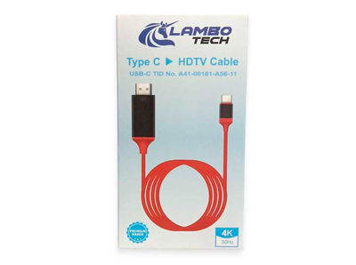 CABLE USB-C A HDMI LAMBO TECH 