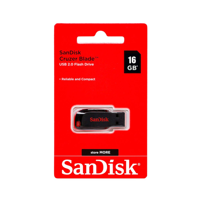 PENDRIVE 16GB SANDISK CRUZER BLADE