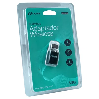 Adaptador WiFi Noga Nano USB 2.0 Dual Band – 600Mbps