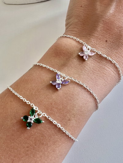 Pulsera cristal butterfly