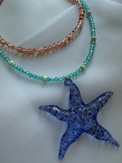 Collar summer duo aqua