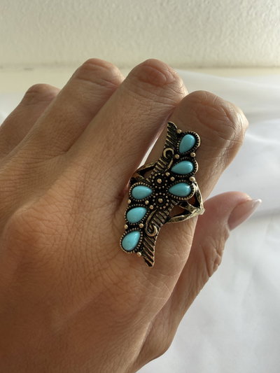Anillo turquesa 
