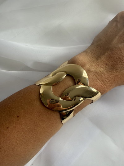 Brazalete trenza oval 