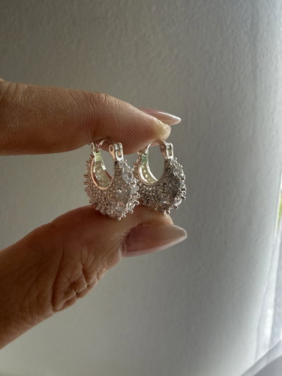 Aros canasta cristal