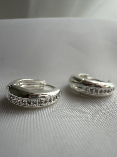 Argolla strass simple 