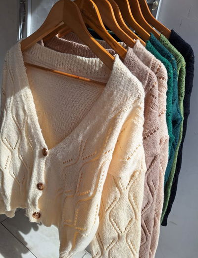 Cardigan rombos