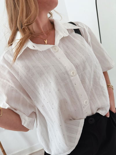 Camisa strass