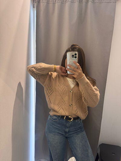 Cardigan de lana Frizz