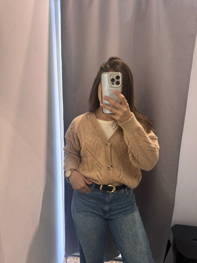Cardigan de lana Frizz