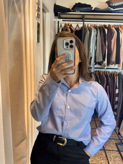 Camisa Rayada Entallada