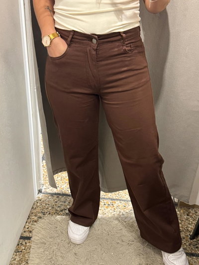 Wide Leg Choco Zaday