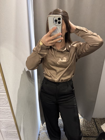 Camisa satén 