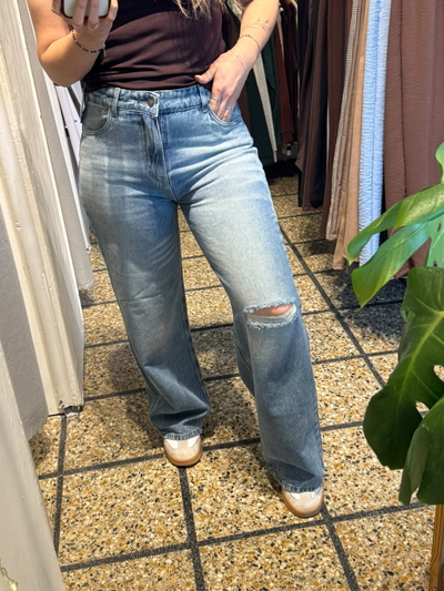 Wide leg rotura óxido