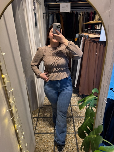 Blusa Sofía manga larga