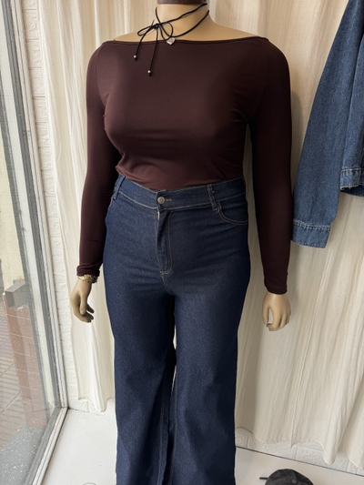 Wide Leg elastizado silueta