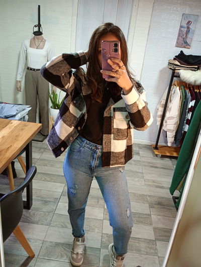 Camisaco cuadrille 