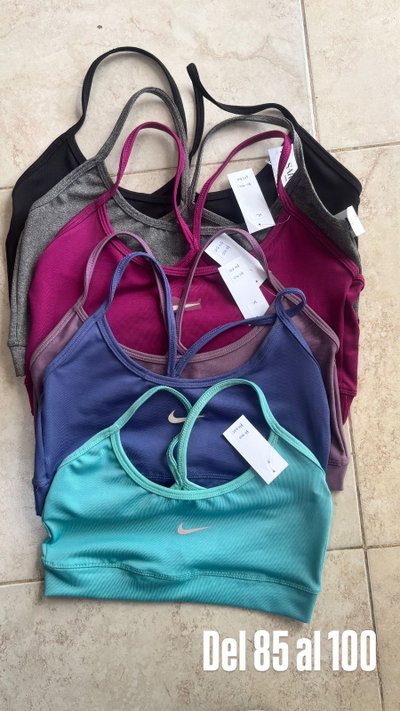 Top deportivo lycra colores