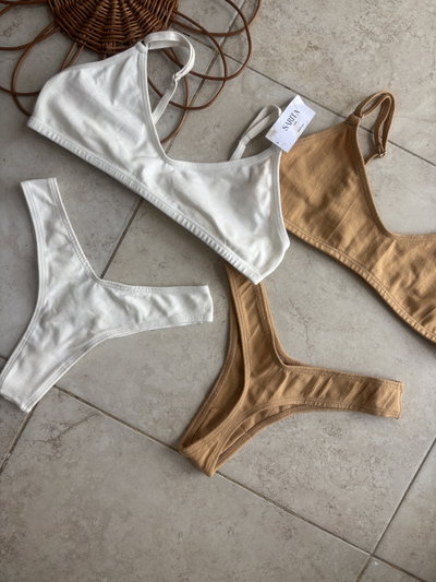 Bralet algodón top y less "V"