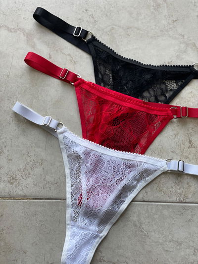 Less regulable encaje (tira ancha)