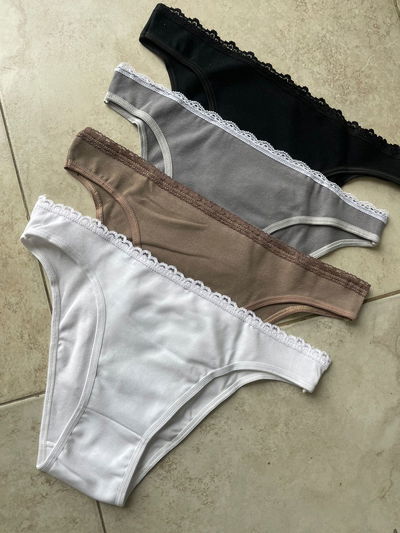 Vedetina algodón/puntilla 