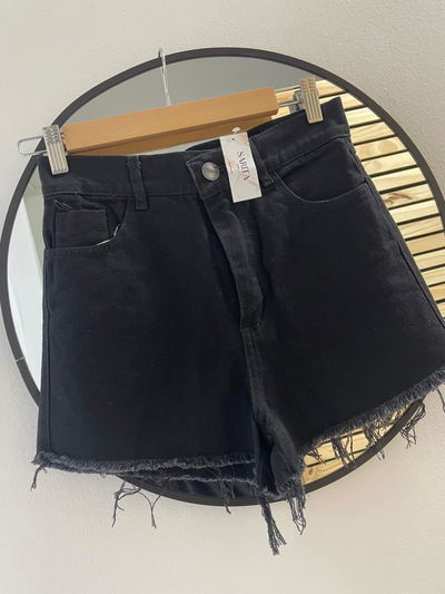 Short jeans negro
