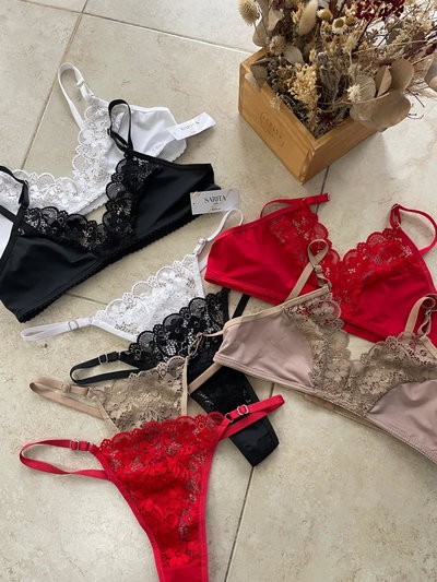 Bralette lycra/encaje