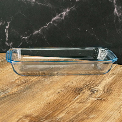 Asadera Fuente Rect. 35x22 Vidrio hudson