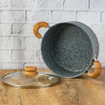 Cacerola 24cm Granito Forjado 
