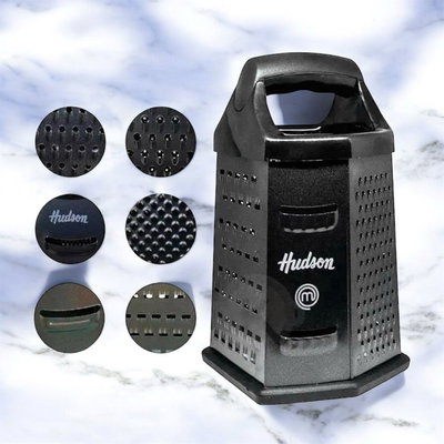 Rallador Hudson Negro Hexagonal MC