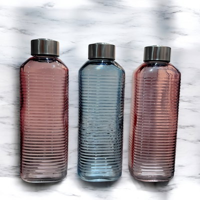 Botella labrada 1L