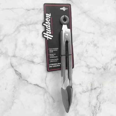 PINZA 23cm. UTENSILIOS SILICONA HUDSON 