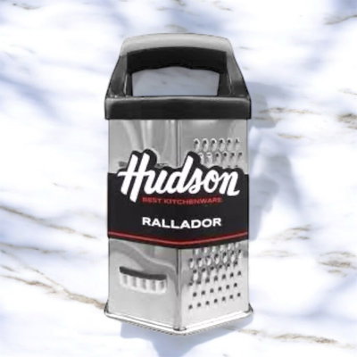 RALLADOR HUDSON ACERO M/PCO HEXAGONAL