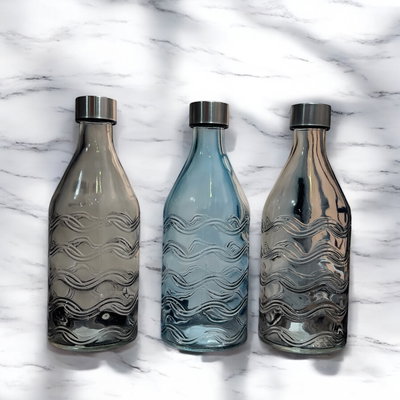 Botella labrada 1L