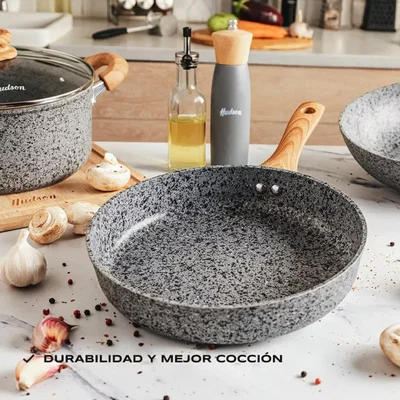 Sarten Hudson 24Cm Granito Stone 