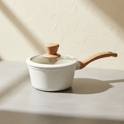 Cacerola 16cm Beige Granito Forjado