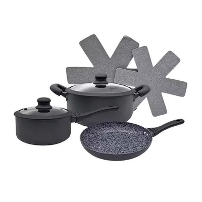 Bateria Hudson 7Pz Granito Negro