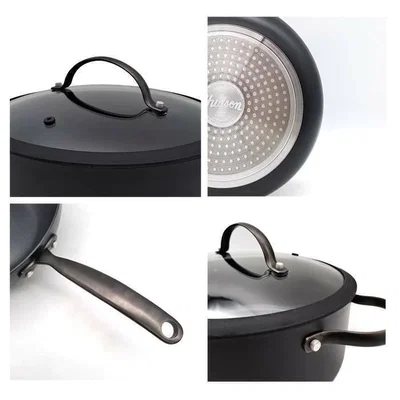 Set 5 Piezas Total Black Linea Forjada Hudson