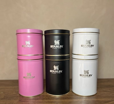 Set de Latas grabadas