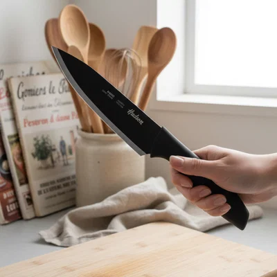 Cuchillo Basic Acero Inox Mango Soft 8"