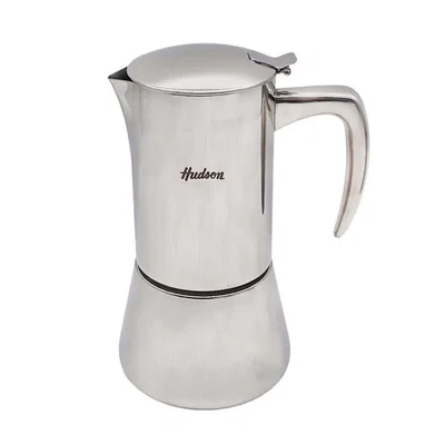 Cafetera Hudson Ita. Acero Inox. 6 Tazas