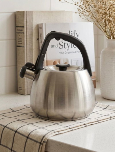 Pava Hudson Silbadora 2.5 Lts. Acero Inox.