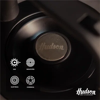 Pava Hudson Silbadora 2.5 Lts. Negra