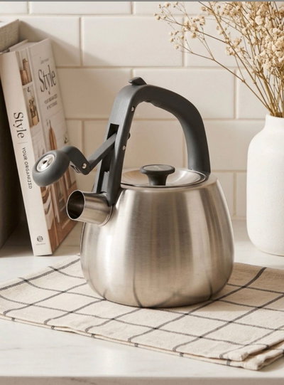 Pava Hudson Silbadora 2.5 Lts. Acero Inox.